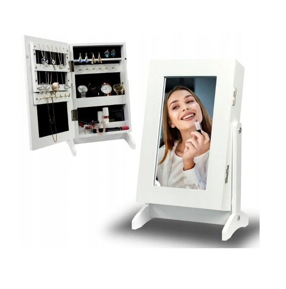 Ювелірний шафа дзеркало Dekoria Costway Mini 36x21 см