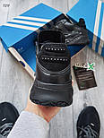 Чоловічі кросівки Adidas Niteball весна-осінь-літо демісезонні чорні. Фото в живу, фото 5