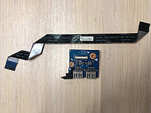 Роз'єм об'єми USB для ноутбука HP Pavilion DV6, DV6-6000, DV7, DV7-6000, HPMH-40GAB670S-C100