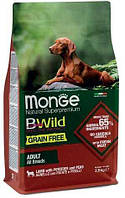 Monge (Монge) BWild Grain Free All Breeds Adult Lamb Беззерновий корм з ягням для всіх порід собак 2,5 кг