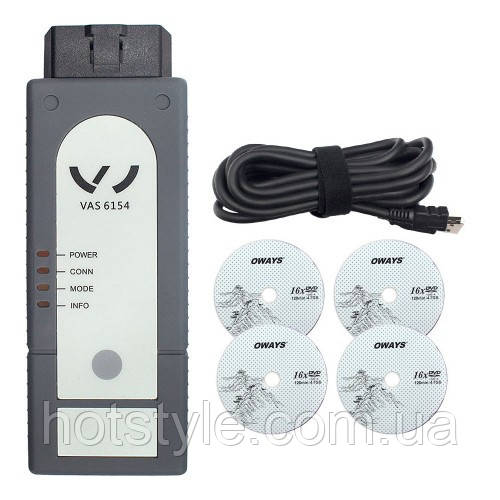 VAS 6154 ODIS OBD2 Wi-fi та USB сканер діагностики авто VAG групи, 100261