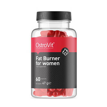 Вітаміни і мінерали для жінок Островит / OstroVit Fat Burner for women для зниження ваги (90 caps)