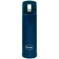 Термокружка Con Brio CB-378 синя 450 мл з нержавіючої сталі герметична