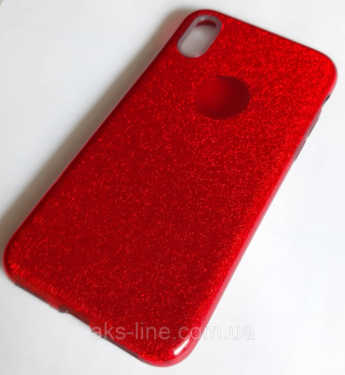 Чохол для Iphone Х / XS Gliter (Red)