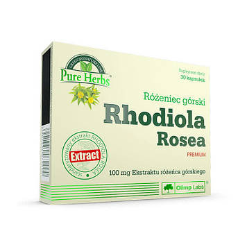 Екстракт родіоли рожевої Олімп / Olimp Rhodiola Rosea Premium (30 caps)