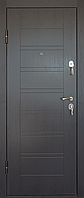Дверь входная Министерство дверей металл/МДФ ПО-206 Венге темный горизонт, двери бронированные, для дома