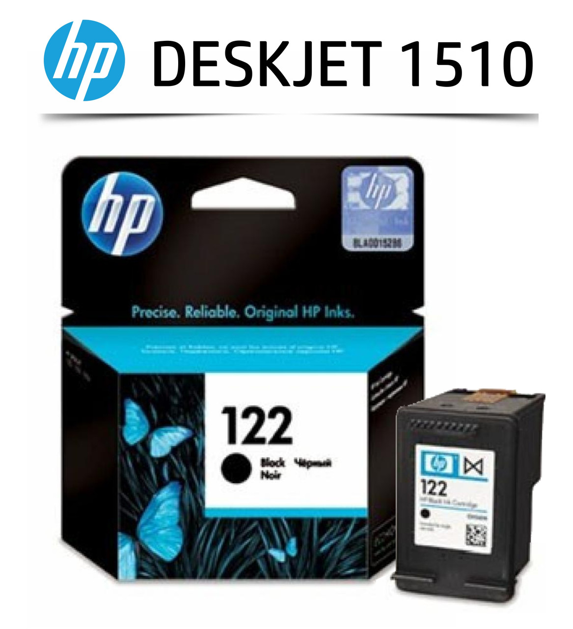 Чорний картридж HP DeskJet 1510 оригінальний, чорнильний