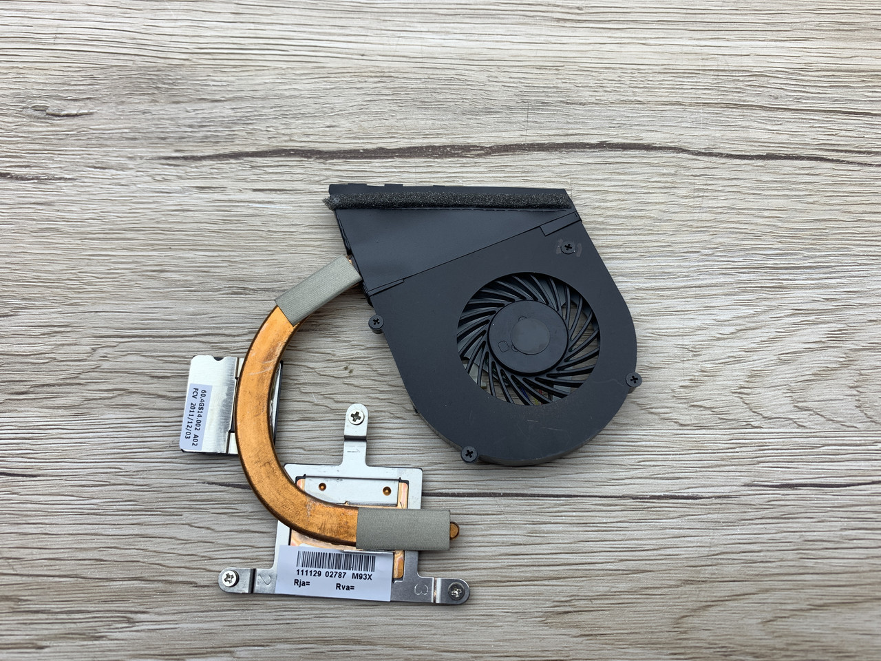 Кулер з радіатором Acer Aspire 1430, 1430Z, 1830, 1830T, 1830TZ, 1830Z, DC 5V 2.0W, 4pin Оригінал! новий