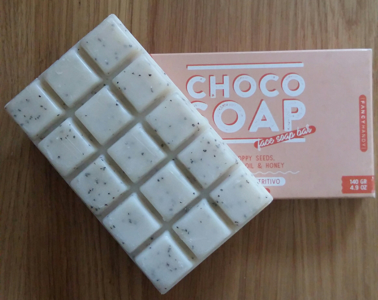 Choco soap Натуральне мило-скраб з екстрактом календули і медом 140 гр
