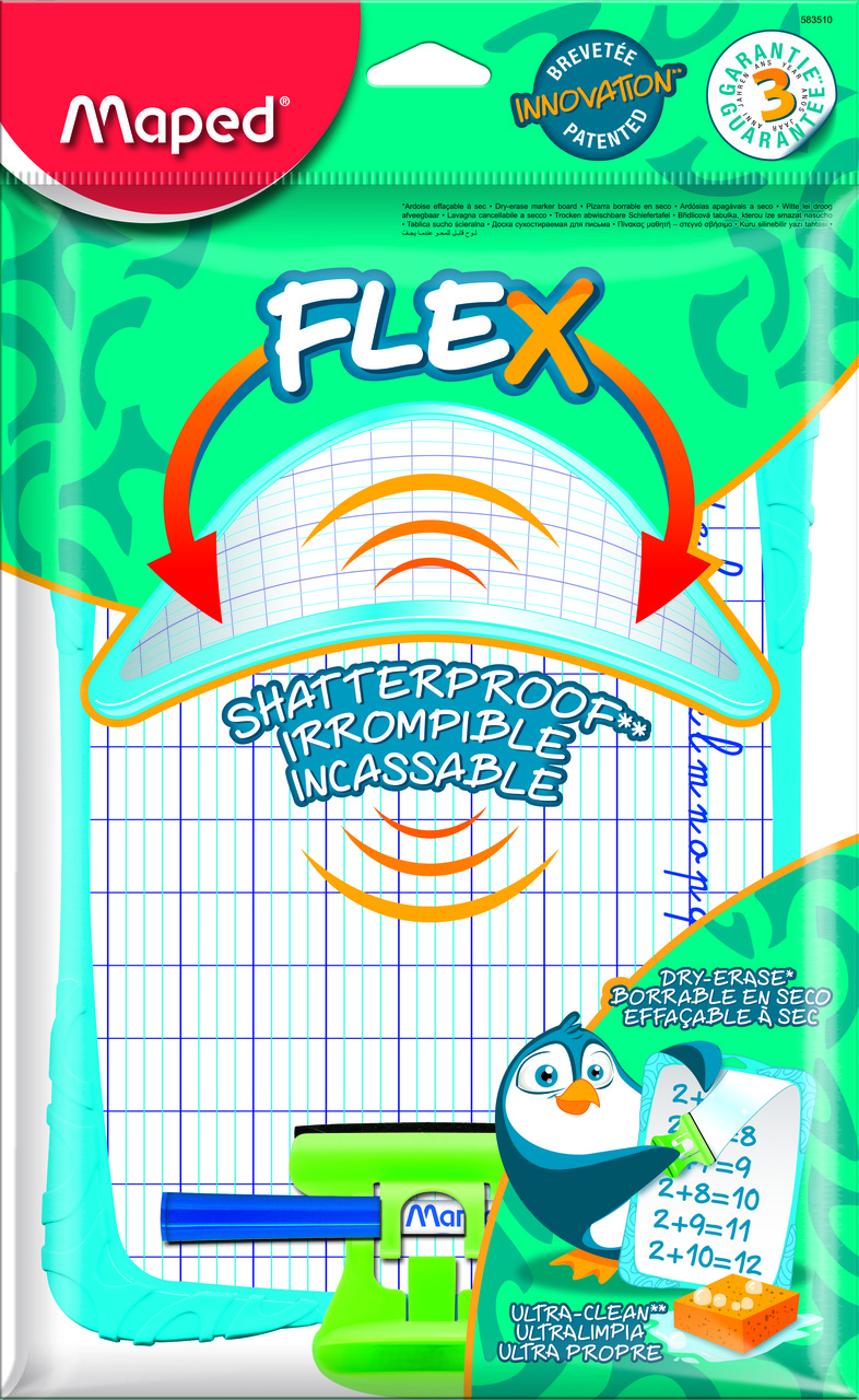 Детский планшет маркерная доска для рисования, письма и творчества Flex