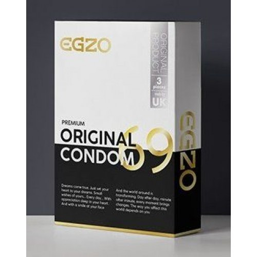 Презервативи EGZO ароматичні з силіконовою змазкою