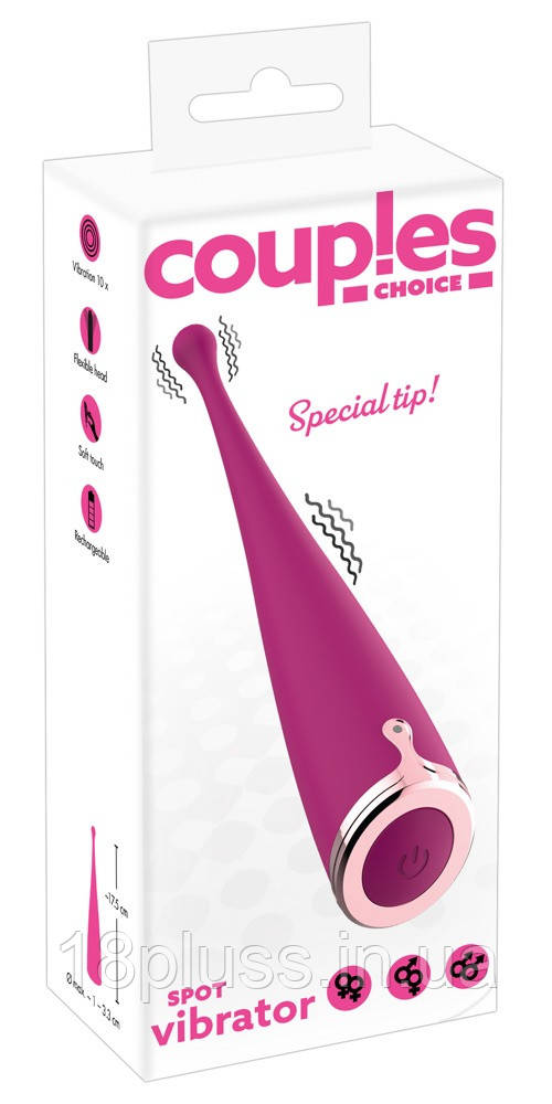 Вібратор Couples Choice Spot Vibrator, фото 1