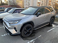 Боковые подножки Toyota Rav 4 (2019+) OEM