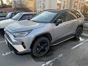 Бічні підніжки Toyota Rav 4 (2019+) OEM