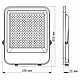 Прожектор LED VIDEX PREMIUM F2 150W 5000K, фото 5