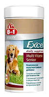 8in1 (8в1) Vitality Excel Multi Vitamin Senior Мультивитаминный комплекс для пожилых собак 70 таб