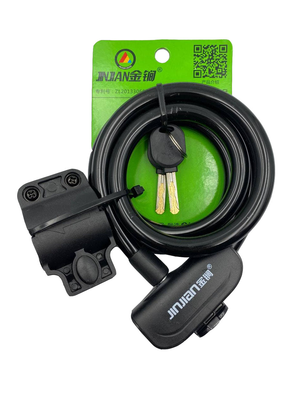 Замок велосипедний під ключ Feel Fit SUO-016, фото 1