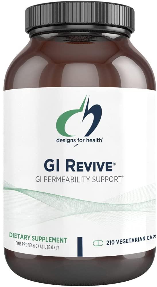 Designs for Health GI Revive / Джі Ай Рів'ю підтримка здоров'я та функції шлунково-кишкового тракту 210 капсул