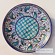 Узбекская тарелка Ляган d 32 см Риштан (13)