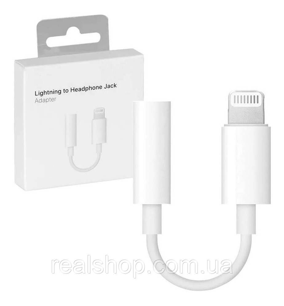 Адаптер Lightning – 3.5 mm Headphone Jack White