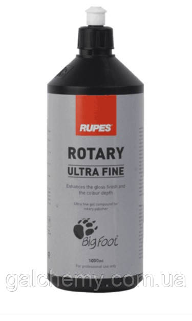 Полірувальна паста для роторного інструменту (ультра м'яка) Rotary UltraFine (1 л) ТМ RUPES