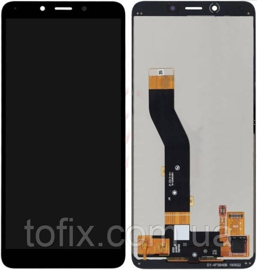 Дисплей LG X120 K20 2019, модуль (екран і сенсор), чорний, оригінал