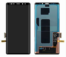 Дисплей для Samsung Galaxy Note 9 N960, модуль (екран і сенсор), чорний, OLED