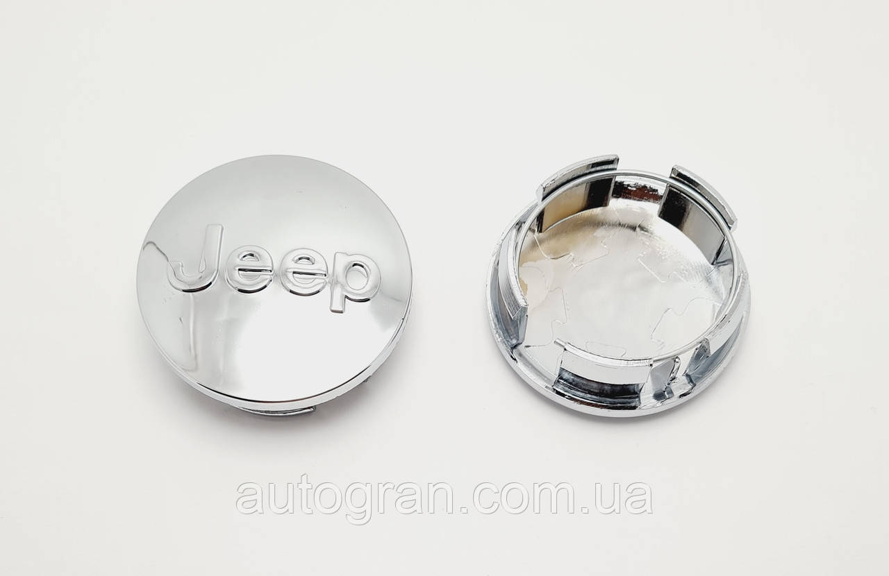 Заглушки ковпачки литих дисків Jeep 64 мм, фото 1