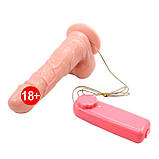 Реалістичний вібратор 17*13*3см, фото 2