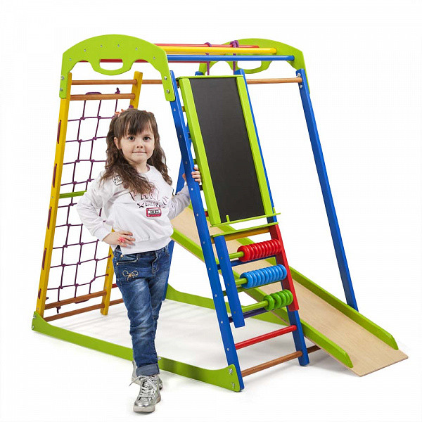 Дитячий спортивний комплекс для будинку SportWood Plus Sportbaby