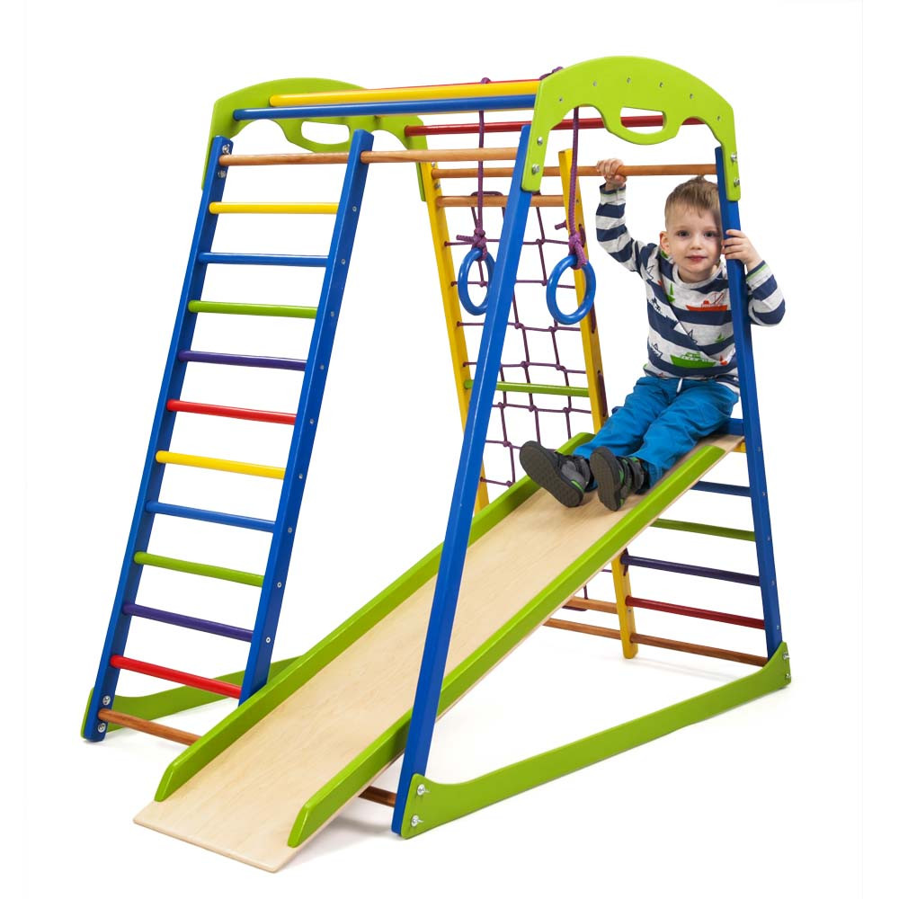 Дитячий спортивний комплекс для будинку SportWood Sportbaby