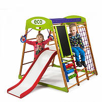 Дитячий спортивний комплекс для квартири Карамелька Plus 3 Sportbaby, фото 2