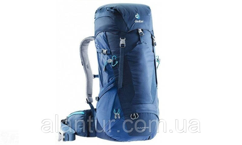 Рюкзак Deuter Futura PRO 36, 36 л, з системою Aircomfort, колір midnight-steel
