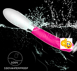 Якісний функціональний вібратор,клиторально вагінальна іграшка для дорослих ,10 режимів, фото 3