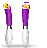 Якісний функціональний вібратор,клиторально вагінальна іграшка для дорослих ,10 режимів, фото 6