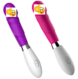 Якісний функціональний вібратор,клиторально вагінальна іграшка для дорослих ,10 режимів, фото 7