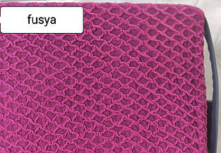 Чохол на диван і два крісла, з спідничкою, колір фуксія, Altin koza, Туреччина