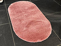 2,8х3,8 м. Ковер shaggy, микрофибра розовый, терракотовый цвет. Овал и прямоугольный.