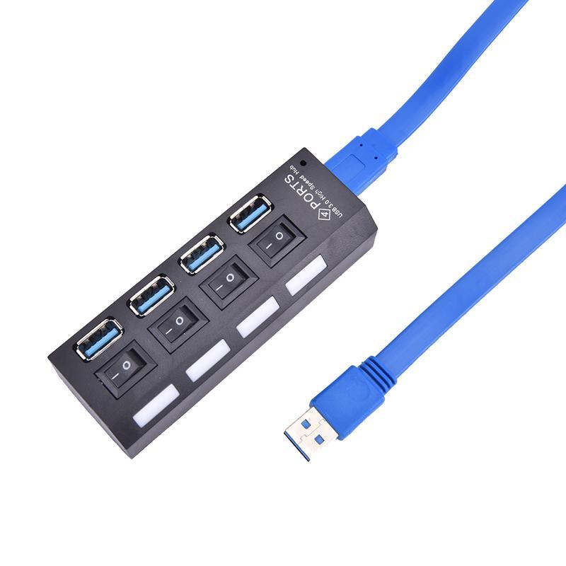 USB Hub на 4 Порта USB 3.0 - фото 2 - id-p544400378