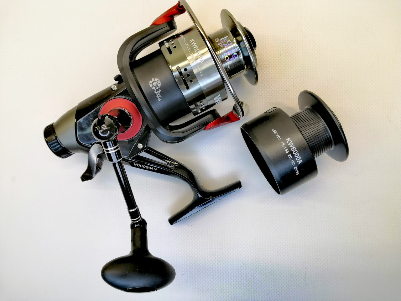 Котушка KAIDA KW 6000 A 6+1 з байтраннером