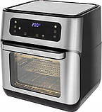 Знежирена фритюрниця, мінідуховка та гриль 3В1 PROFICOOK PC-FR 1200 H, фото 2