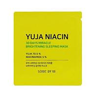 Some By Mi Yuja Niacin Brightening Sleeping Mask Осветляющая ночная маска