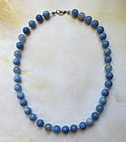 Буси натуральний Аквамарин діаметр 10 мм довжина 49 см, фото 5