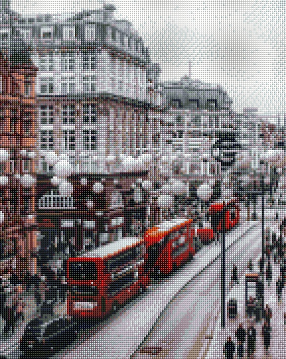 Алмазна мозаїка ArtStory Лондон 40*50см в коробці