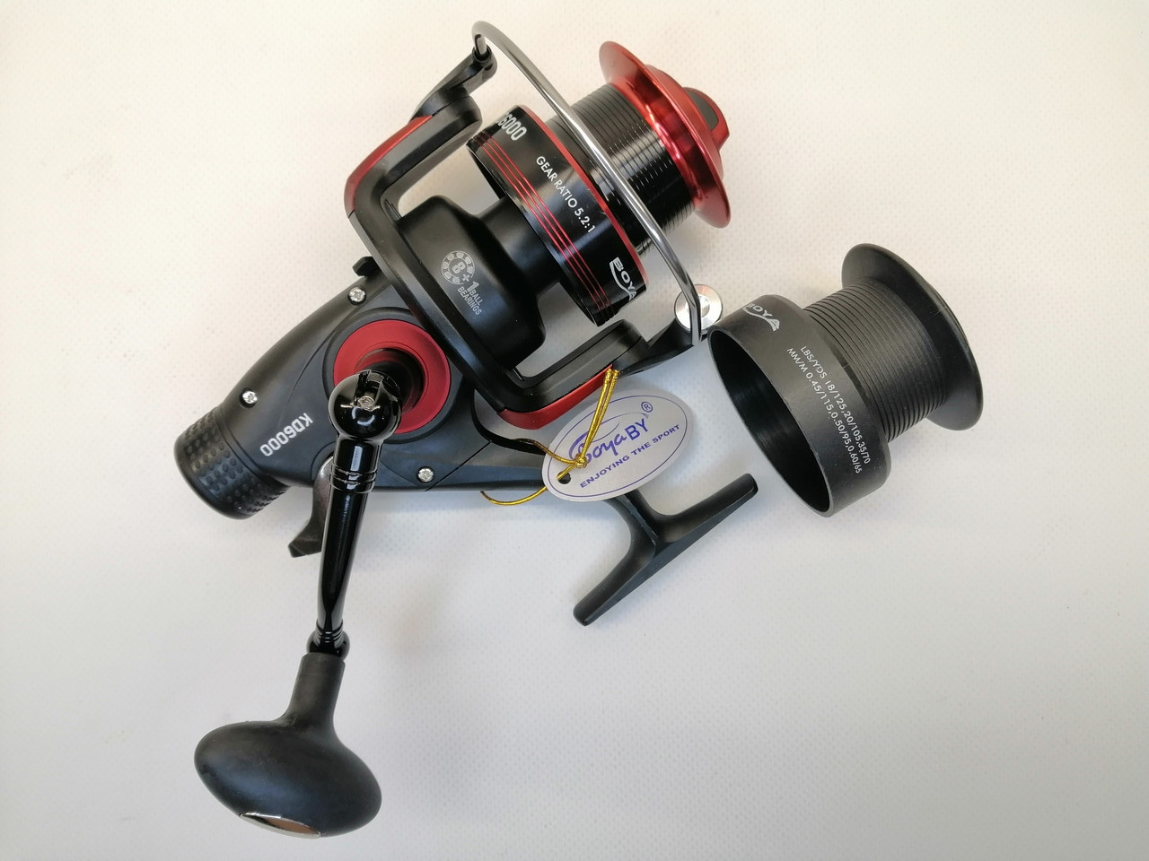 Котушка Boya KD6000 8+1 з бейтранером: продаж, ціна в Хмельницькому ...