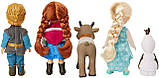 Холодне серце Подарунковий набір ляльок Анна Ельза Крістофф Свен Олаф Frozen Deluxe Petite Gift Set, фото 2