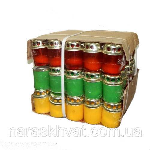 Лампадка пластик зі свічкою