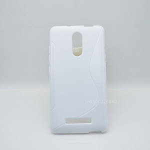 Силіконовий чохол Duotone для Xiaomi Redmi Note 3 білий