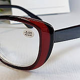 -3.5 Готові окуляри для корекції зору в пластиковій оправі жіночі, фото 3