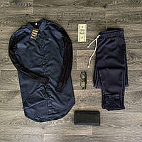 Костюм мужской рубашка и брюки разные цвета Код Far-09